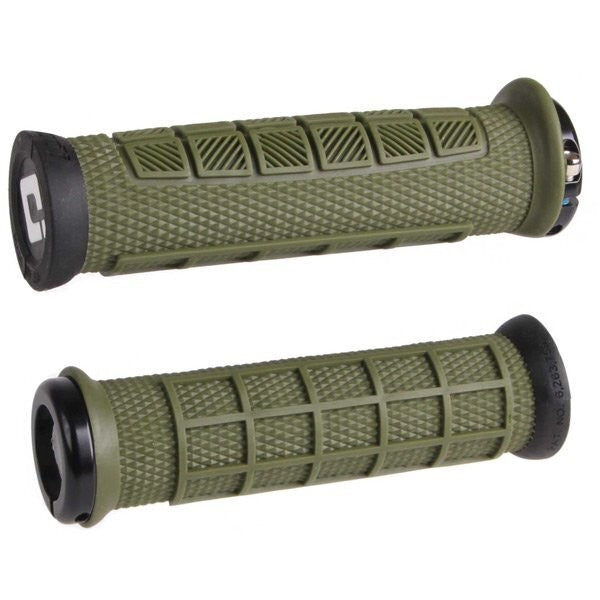 ODI Elite Pro Lock-On GRIPS Army Green