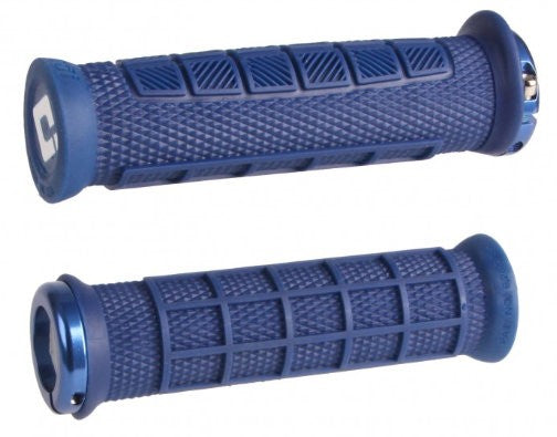 ODI ELITE PRO LOCK-ON Grips Navy Blue