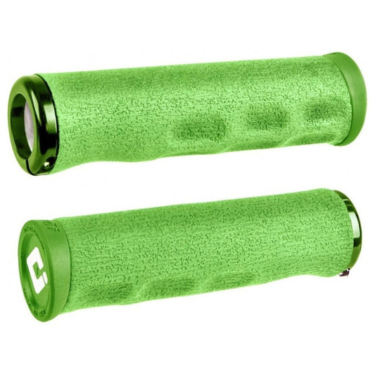 ODI F-1 SERIES DREAD LOCK V2.1 LOCK-ON GRIPS Green