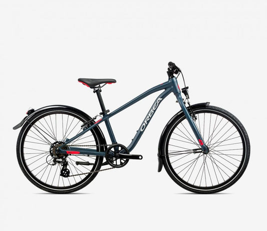 ORBEA MX 24 PARK Blue Bondi - Bright Red