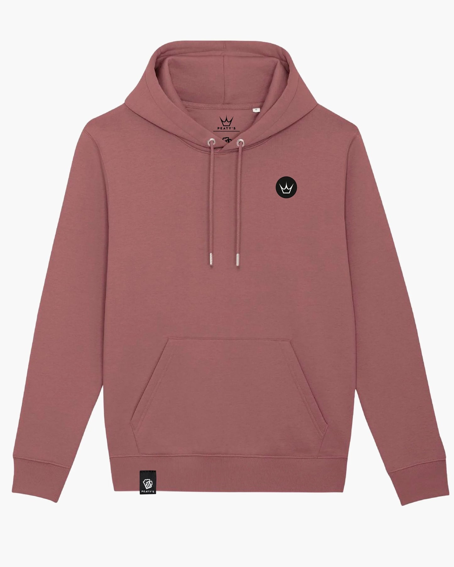 Peaty's AW23 PubWear Embroidered Hoody - Crown / Kaffa L