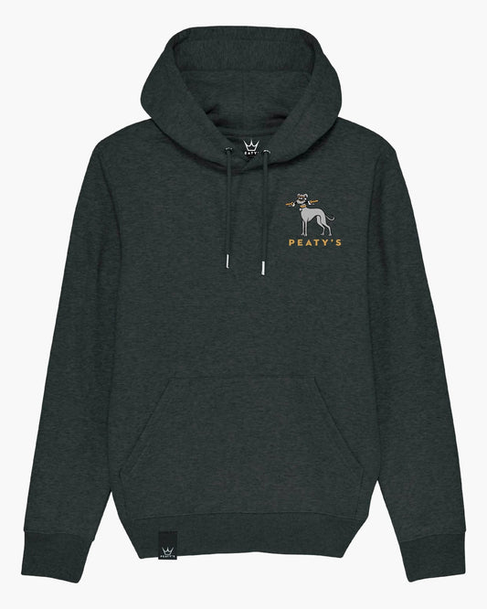 Peaty's AW23 RideWear Hoody - Whippet / Dark Heather Grey L