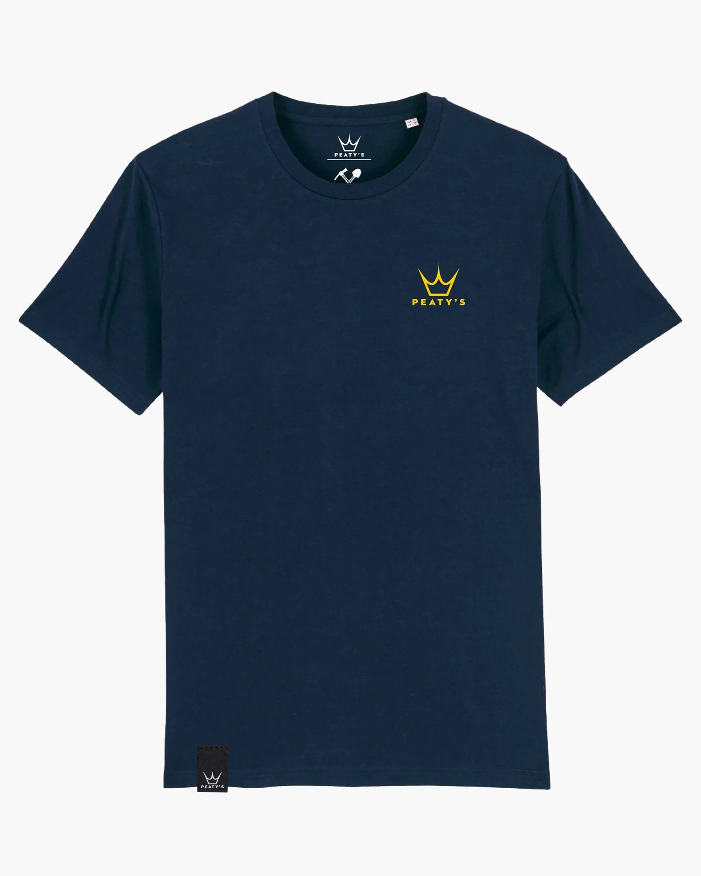 Peaty's AW23 RideWear T-Shirt - Hold Tight Get Loose / Navy L