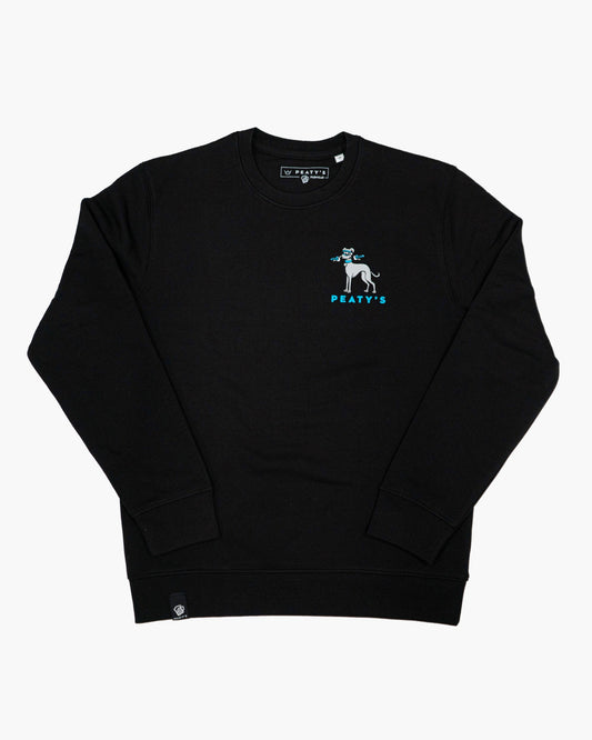 Peaty's Pub Wear Crew Whippet / Black - L