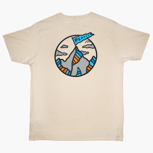 Peaty's Ride Wear RideWear T-Shirt - Flag / Linen - L