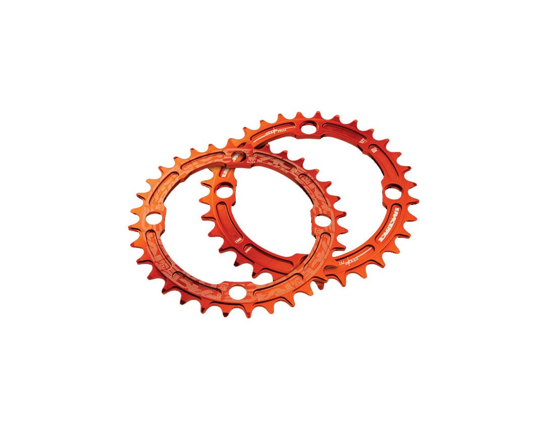 RACE FACE CHAINRING SINGLE NARROW WIDE 104X30 ORANGE