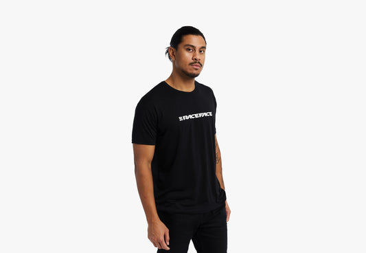 RACE FACE Classic Logo Short Sleeve Tee Black L