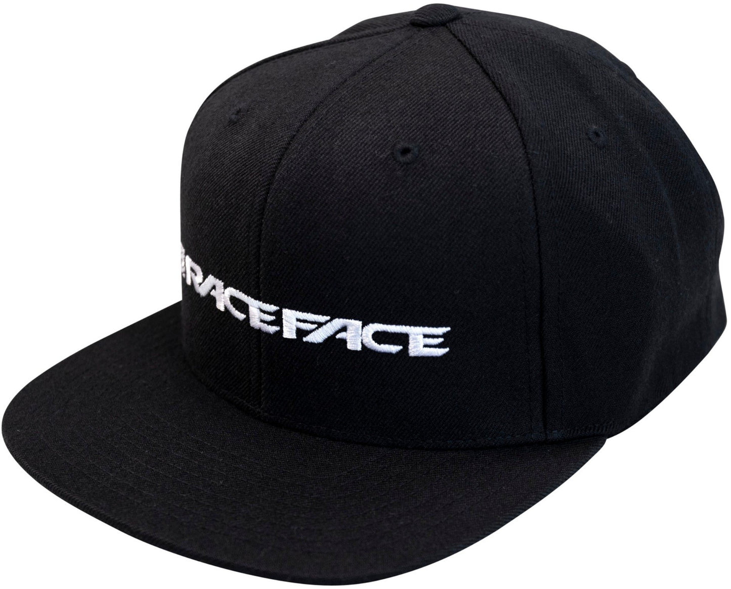 RACE FACE Classic Logo Snapback Hat Black O/S