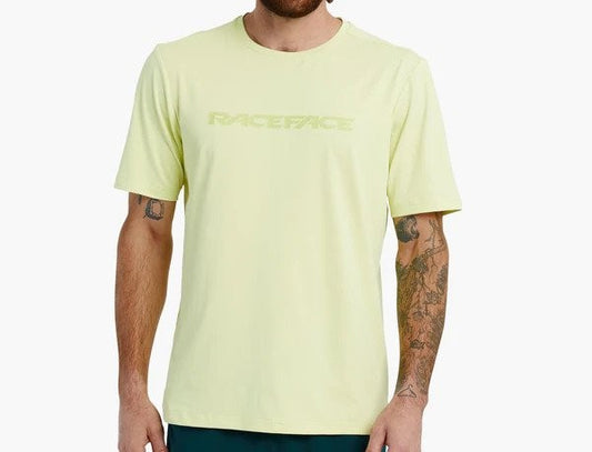 RACE FACE Commit Short Sleeve Tech Top Tea Green L