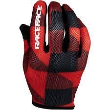 RACE FACE INDY GLOVES ROUGE L