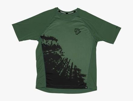 RACE FACE Trigger Short Sleeve Jersey Forest M