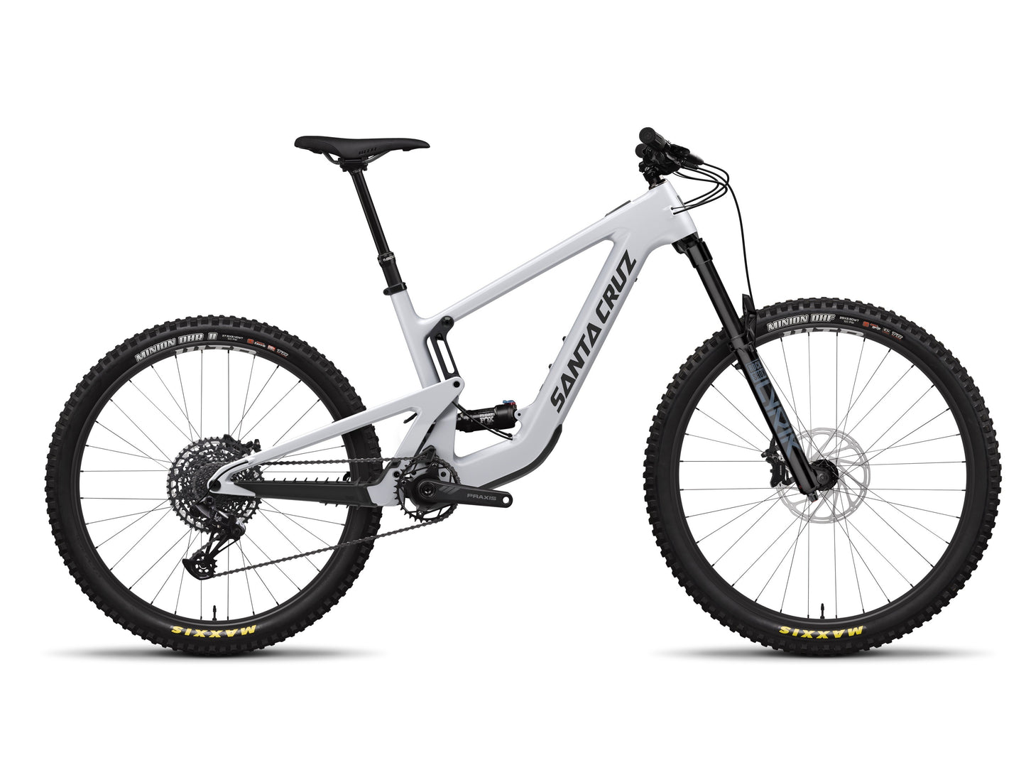 SANTA CRUZ HECKLER SL C R MX MATTE SILVER M