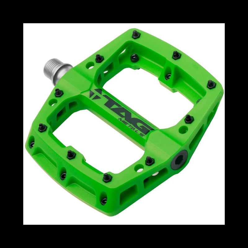 TAG T3 PEDALS NYLON GREEN